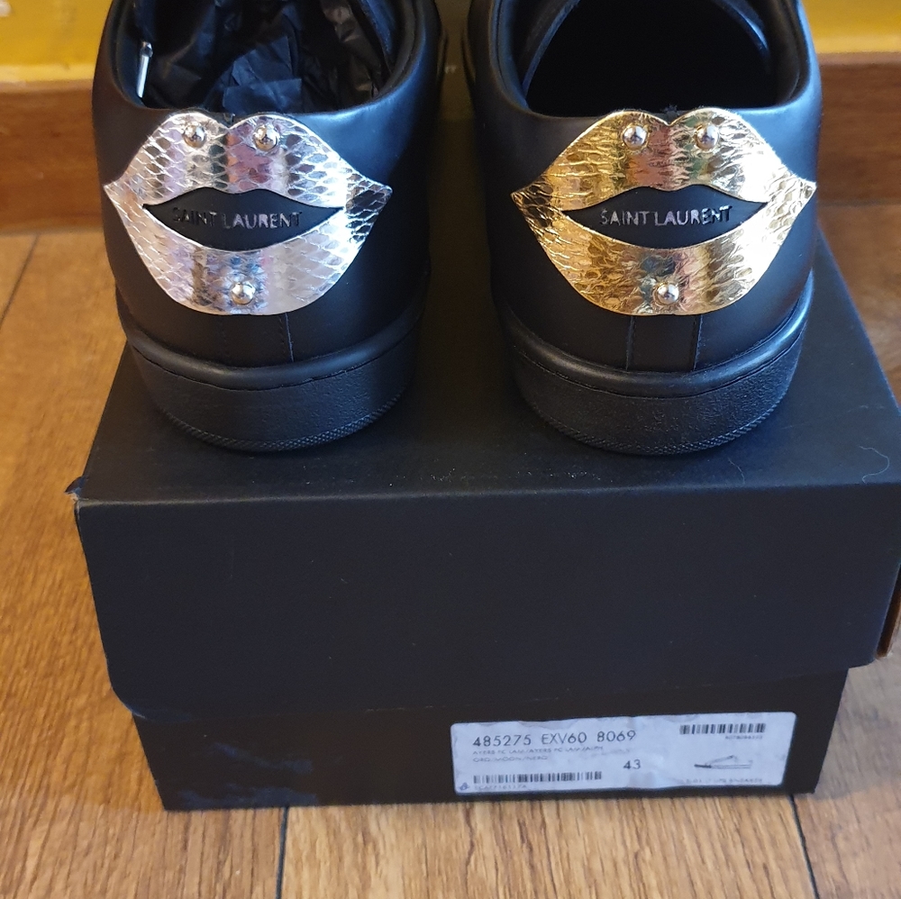 New Saint Laurent Court SL/01 Lips Sneakers - Picture 2 of 10